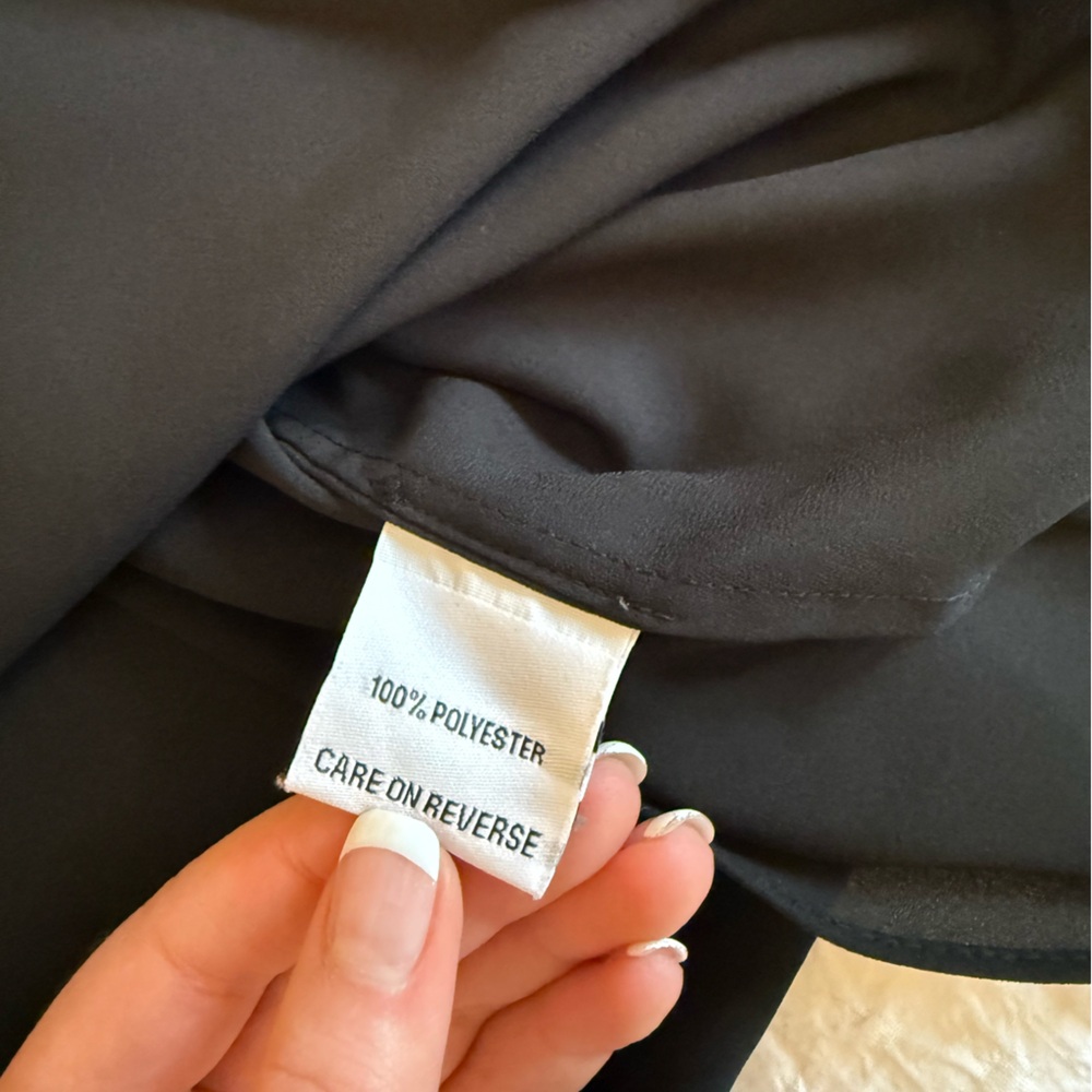 Calvin Klein Black Blouse - Picture 8 of 9